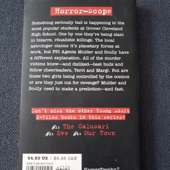 👽 X-Files Young Adult Books 👽 - Picture 9 of 13